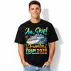 2026 Family Cruise Vacation Graphic T-Shirt Cruise Ship Palm Tree Tee