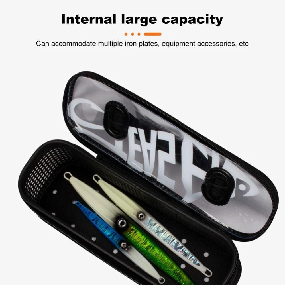 Metal Lure Bait Storage Bag Jig Mesh Bag Fishing Jig Bag Metal Jig Bag  Fishing Accessories
