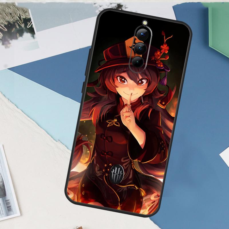 Genshin Impact Hu Tao For Nubia Red Magic 10 9 8 Pro Plus 6 7 6S 7S Pro 5G 6R RedMagic 8S 9S Pro Plus Phone Case