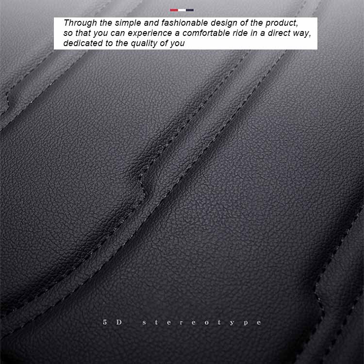 Poduszka na fotel samochodowy z pełnym otoczeniem Skórzana poduszka Cztery pory roku Uniwersalny pokrowiec na fotel samochodowy Oddychający Pełny pakiet Pokrowiec na siedzenie