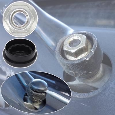 Per VW Polo 6R 9N 1995 - 2016 Tiguan 5N Transporter T4 T5 T6 Auto Parabrezza Anteriore Braccio Del Tergicristallo Dado Tappo A Vite bullone Rocker Copertura