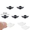 21mm Car Key Stickers Keyhole Decor Decal For BMW MINI Cooper One JCW F54 F55 F56 F57 F60 R50 R52 R53 R60 Key Fob Emblem Sticker