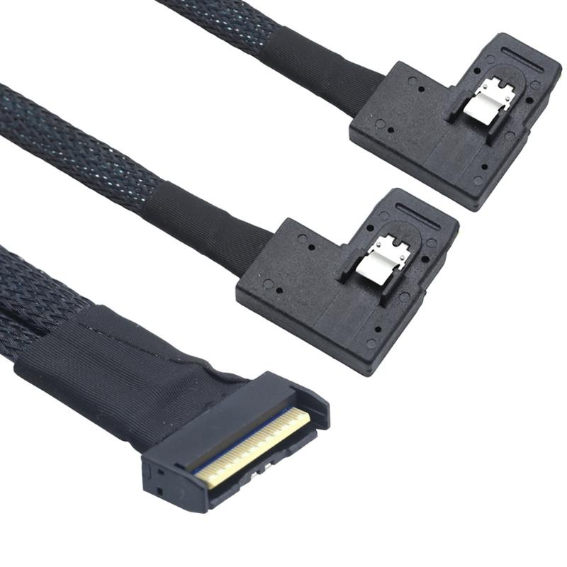 PCIE Gen5 8X To 2 MINI SFF-8087 Server Fast Speed Adapter Extension Cable Server Connection Cable Replacement