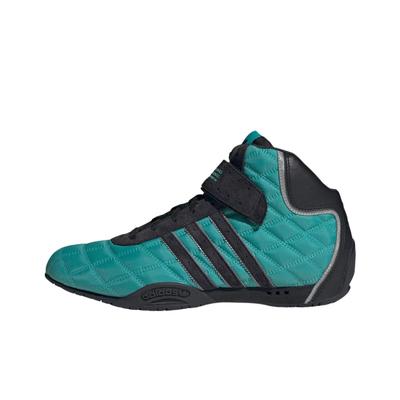Mercedes-AMG Petronas Formula One Team x Adi Racer High Semi Mint Rush Sneakers Unisex Teal Core-Black Argento Metallico JQ1779