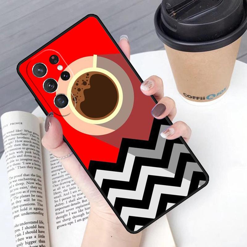Welcome To Twin Peaks Red Room phone case Cover For Samsung Galaxy S24 S25 Ultra S21 S22 S10E Note 10 Plus Note 20 FE S23