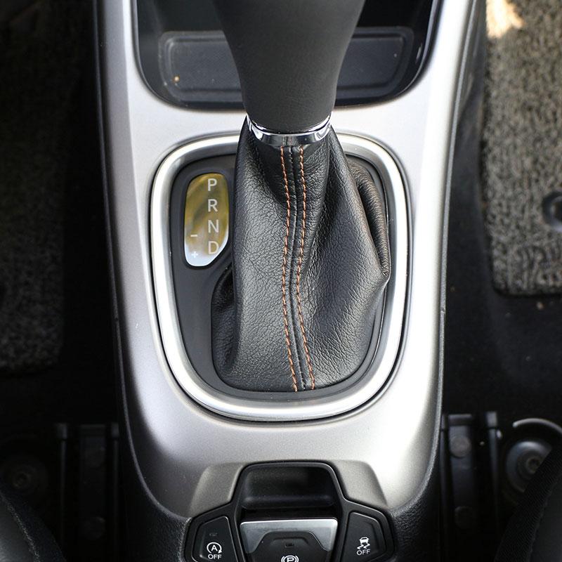 ABS Auto Schaltknauf Schalthebel Blende Schutzleiste Mittelkonsole Formabdeckung für Jeep Compass AT 2017-2020 Zubehör