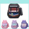 Cute Cartoon Nylon Backpack For Kids Ideal For Boys And Girls In Grades 1-2