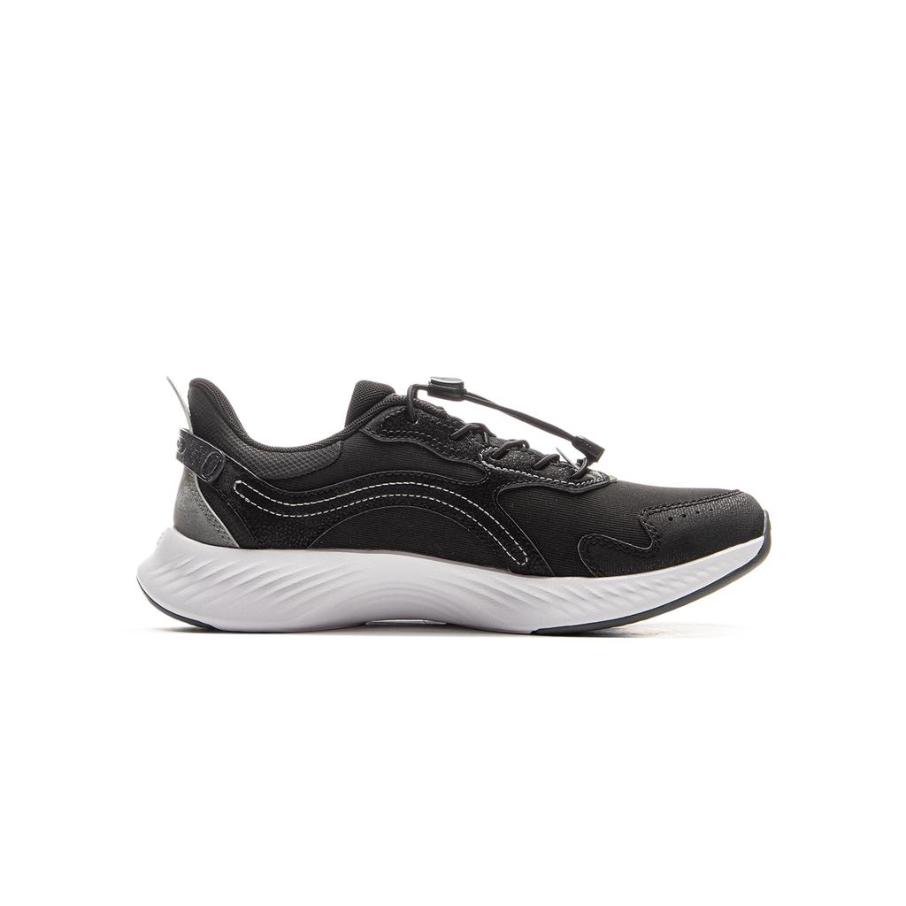 Li Ning Kids Ling Yue 2.0 Sports Lifestyle Fashion Comfortable Versatile Shock Absorption Low Top Casual Shoes Kids Casual Shoes Black YKCV112-15