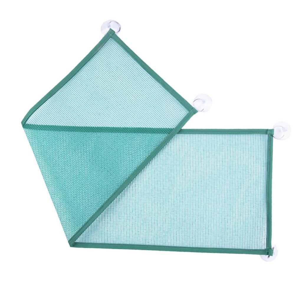 Reptile Mesh Hammock Rectangle   Hanging Reptile Breathable Net Hammock Bed with Suction Cups for   Snake