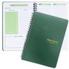 Weekly English Planner: 52-Week Cross-Border Spiral Notebook