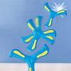 Children Boomerang Soft Three-leaf Cross Outdoor Toy Flying Disc Adult-kids Interactive Sports Toy for Puzzle Decompression Gift