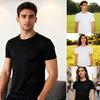 Summer Quick-Drying T-shirt Crew Neck Short Sleeve Solid Color Tee Breathable Casual Tee Shirt for Boys Girls Men Women Fitness