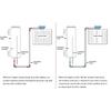Universal 2''x13” / 3''x10” Radiator Coolant Overflow Puke Tank Polished Stainless Steel Radiator Coolant Overflow Tank Silver