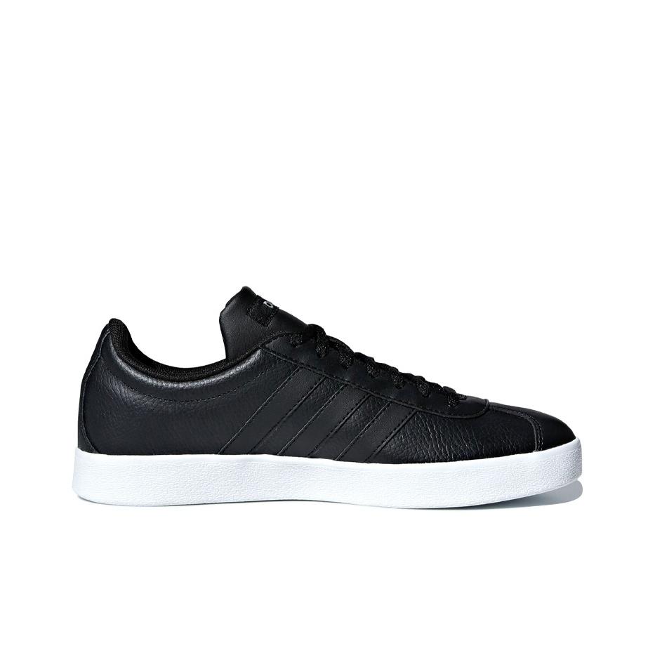 adidas Neo Vl Court 2.0 Casual Comfortable Low-Top Skate Shoes Women Sneakers Black B42315