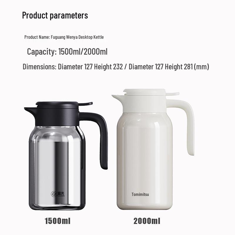 Fuguang 304 Stainless Steel Large Capacity Thermos for Home and Dormitory