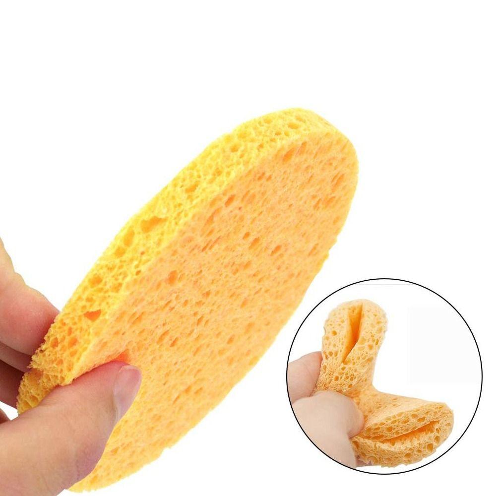 Tools Facial Washing Sponge Wood Pulp Sponge Cleansing Tool Face Cleaning Sponge Pad Massage Brush