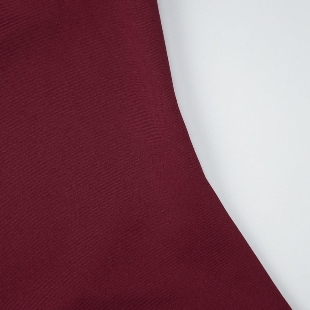 V Neck Slim Crop Tops Lace Lace-up Camisole Chic Halter Bottoming T-shirt  Spicy Girl