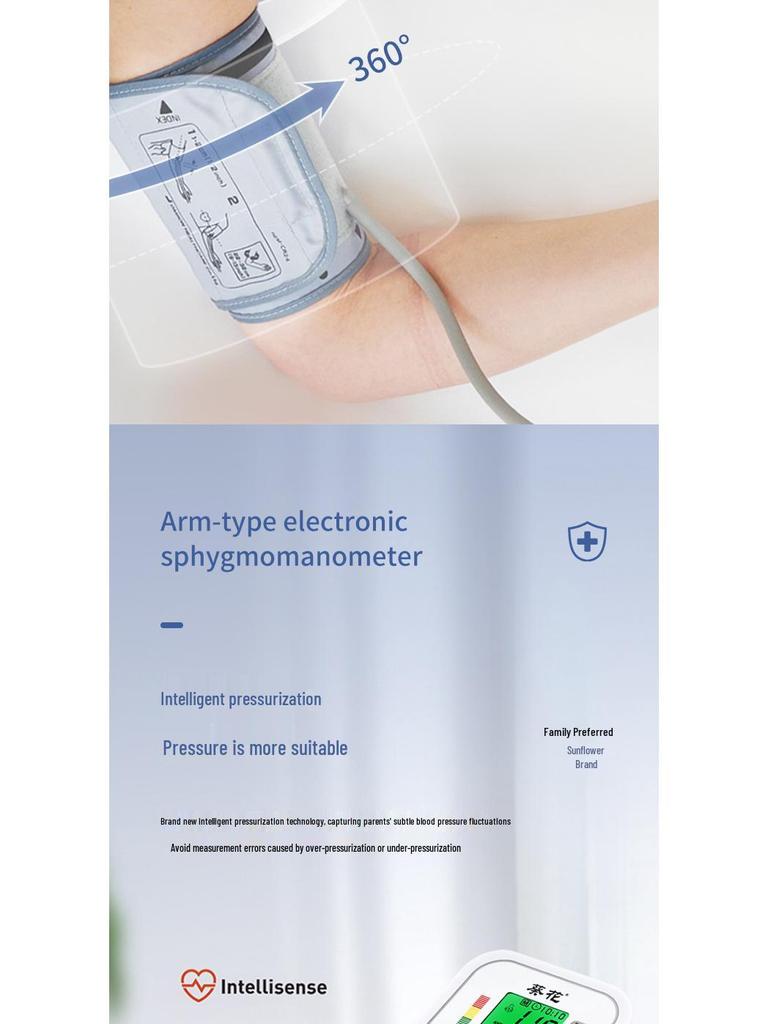 Sonnenblume Smartes Blutdruckmessgerät für den Heimgebrauch und für ältere Menschen