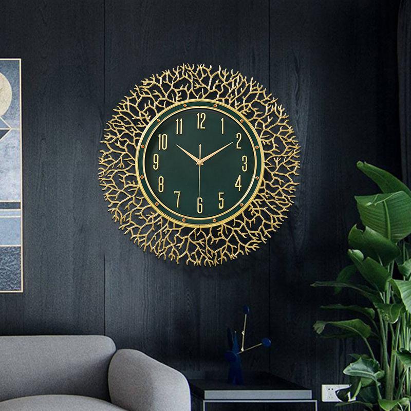 Modern Home Decor Luxury Large Wall Clock Living Room Decoration Simple Nordic Clock Restaurant Wall Hanging Wall Art Clock
