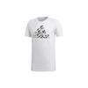T Shirts Men's White Crew Neck Moderate Straight Fit DI0302
