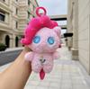 My Little Pony Cute anime Plush wilight Sparkle Fluttershy Pinkie Pie Backpack Pendant Keychain Bag Decoration Toy Gift for girl