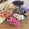 Colorful Flower Hairpin Acrylic Ponytail Holder Fashion Hanfu Hair Clip  Party