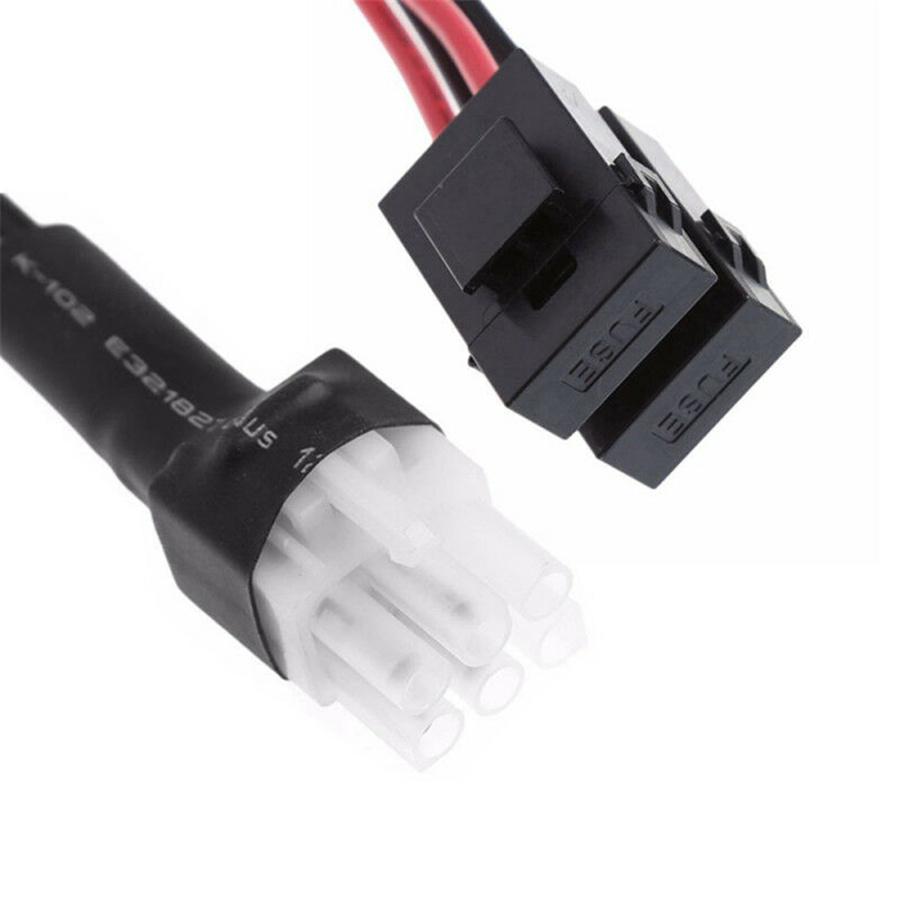 6-Pin DC Power Cable For Icom IC-706 IC-718 IC-746 IC-756 Kenwood TS-450 TS-570