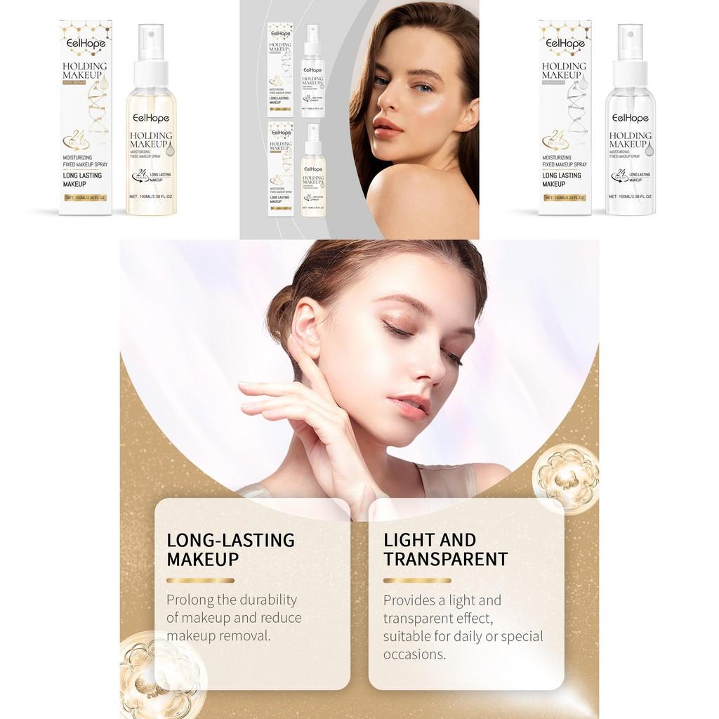 Eelhope Natürliches Leichtes Make-up Fixierspray Für Langanhaltende Feuchtigkeit Und Frische
