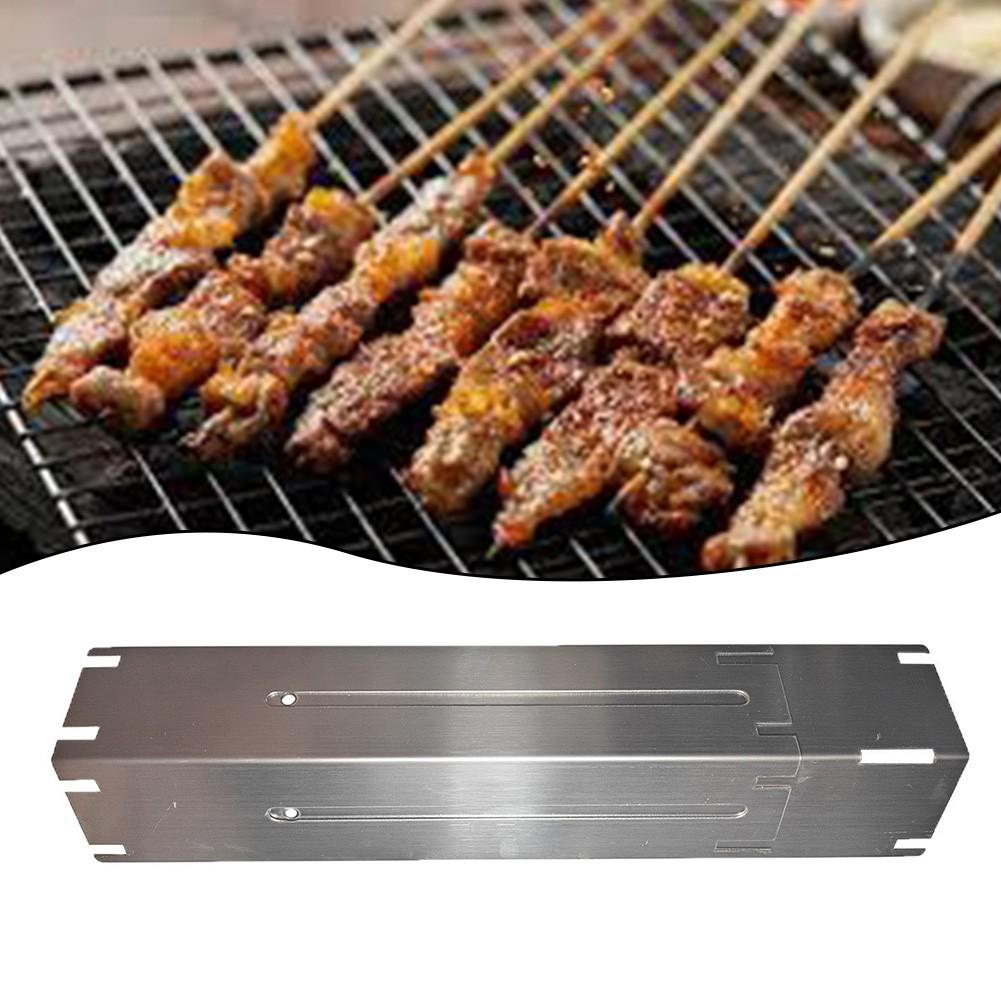 Adjustable Heat Shield for Gas Grill Stainless Steel Replacement Plate