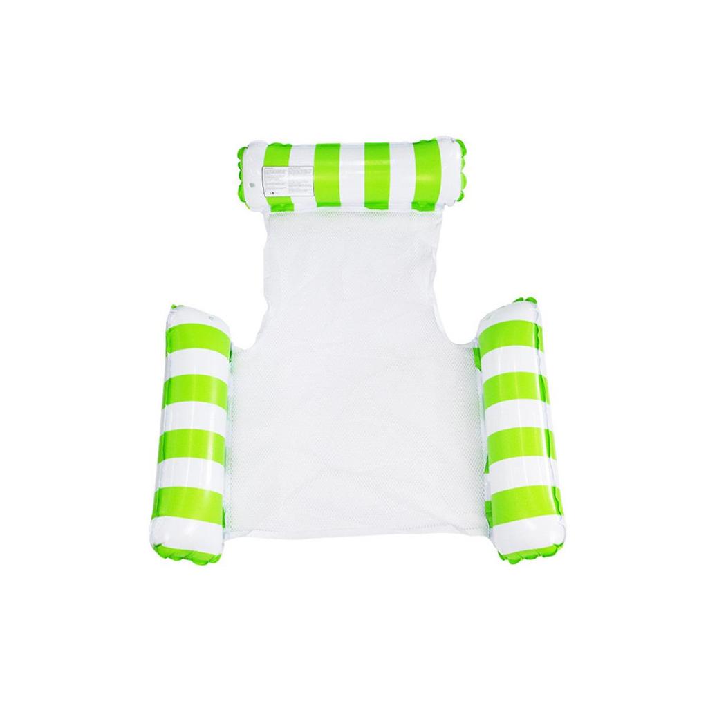 Exclusive Three-Tube Inflatable Water Floating Bed for Adults - Thickened PVC, Foldable Design