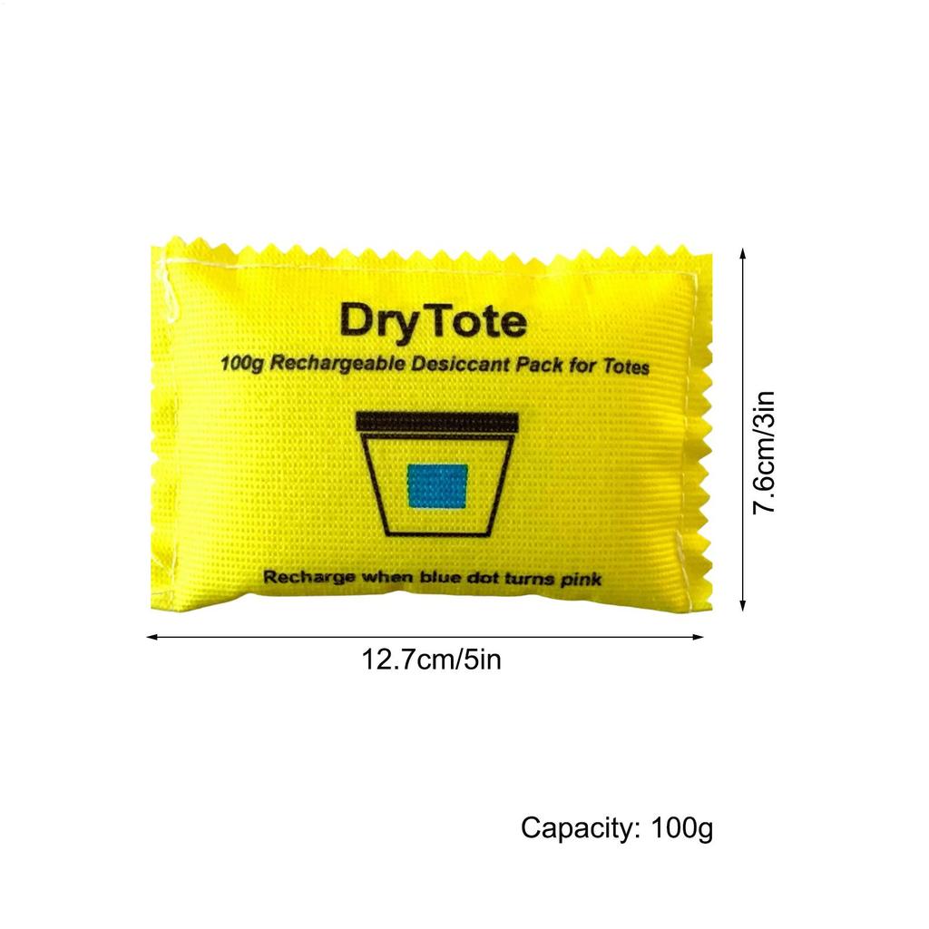Desiccant Packets 100g Humidity Control Packets Rechargeable Desiccant Bags For Food Storage Car Tent Bathroom Bookshelf Fridge