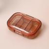 3-Compartment Small Pill Box Container Portable Travel Pill Organizer for Pocket Purse Medicine Vitamin Holder Dispenser