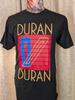 Officially Licensed 80s Pop Rock Band Duran Duran Logo Black Rock Band Tshirt