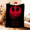 Classic Logo S-Star W-Wars Blanket Soft Throw Blanket for Home Bedroom Bed Sofa Picnic Travel Office Rest Cover Blanket Gift