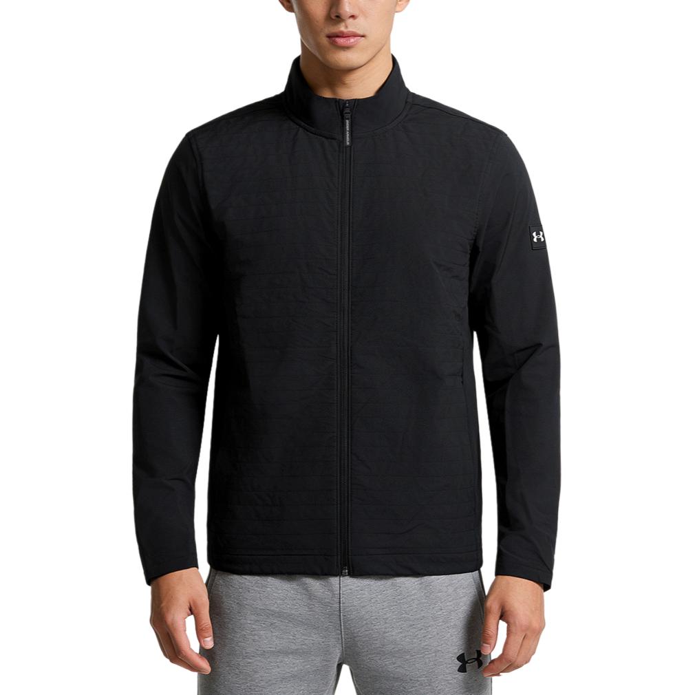 Under Armour Drive Pro Solid Color Casual Warm Waterproof Jacket Men Jackets Black 1387119-001