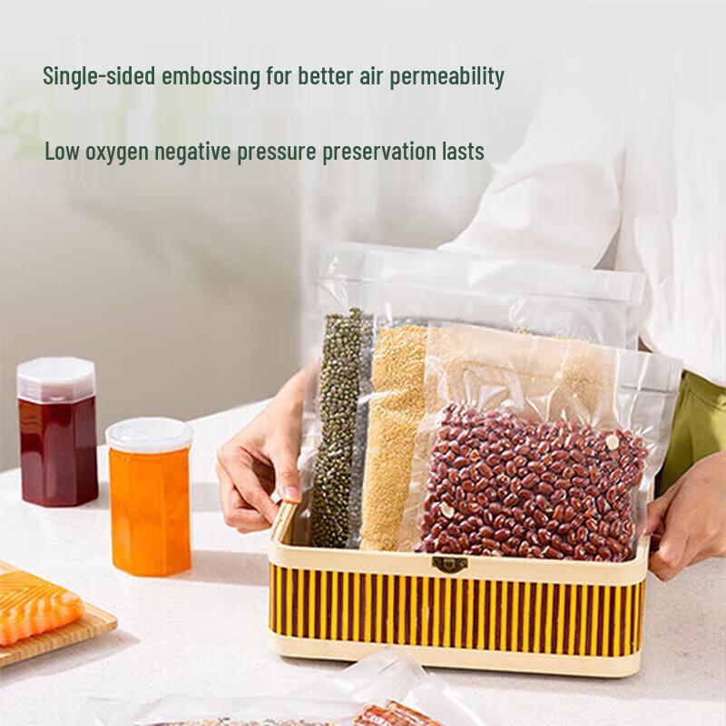 Deli Food-Grade Vacuum Sealer Bags CN plug (adapter included)