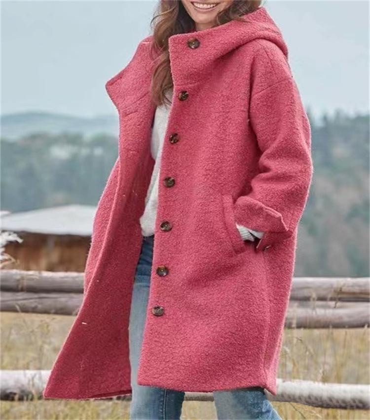 Women's Casual 2023 Autumn Street Trendy Loose-Fit Windbreaker Coat