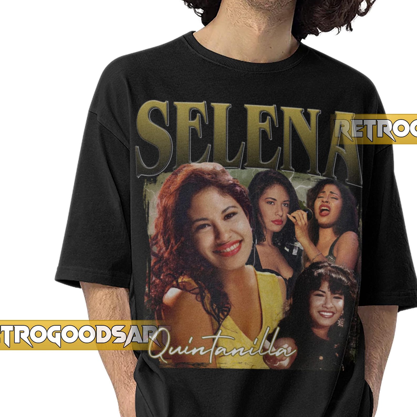 SELENA QUINTANILLA RETRO Shirt / Selena Quintanilla Vintage Band Tee / Selena Quintanilla-Pérez Homage Merch 3XL