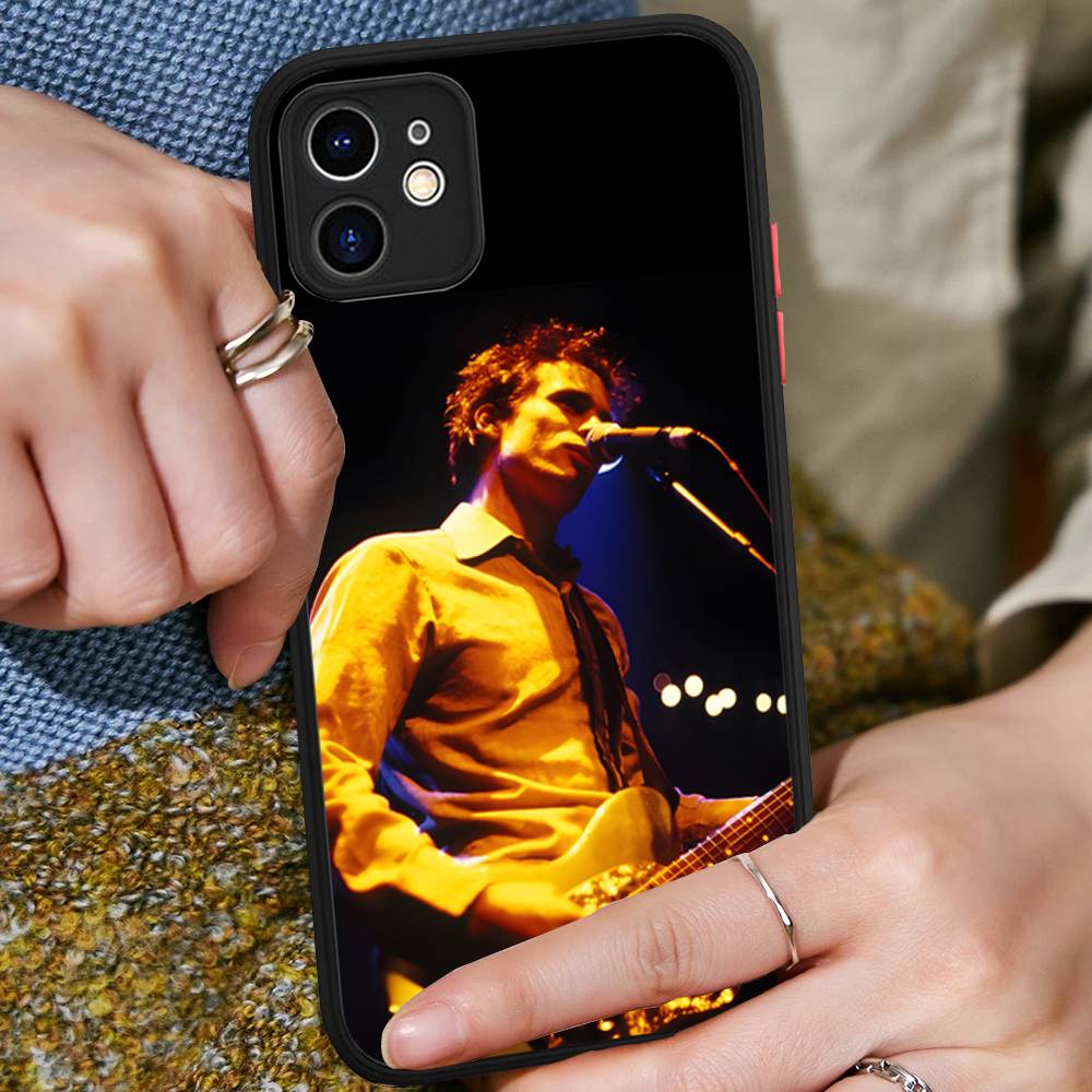 J-Jeff B-Buckley Phone Cases For IPhone 16 15 14 Plus 13 12 11 Pro Max Matte Oft Bumper Phone Cover