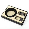 Gift Belt Set Men'S Leather Belt High-End Gift Box Automatic Buckle Business Men'S Belt Logo Advanced New
