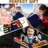 Busy Board, Activity Board for Preschoolers, Educational Toys for Kids, Buckle, Button, Zipper Educational Learning Board