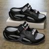 Fashion 2025 Men's Outdoor Sandals Platform Comfortable Soft Sole EVA Slide Clogs Casual Shoes Men Women Beach Slippers Big Size