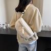 Corduroy Chest Bag Women's Underarm Bag Shoulder Bag Commuter Crossbody Bag