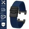 For Casio Undead Bird G-Shock Series Strap MTG-B2000 MTGB2000 Modified Silicone Bracelet Waterproof Watch Band Black Blue 3