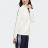 Adidas Neo Womens Long Sleeve Sports Pullover Sweatshirt Women Sweatshirts Off-White GP5498