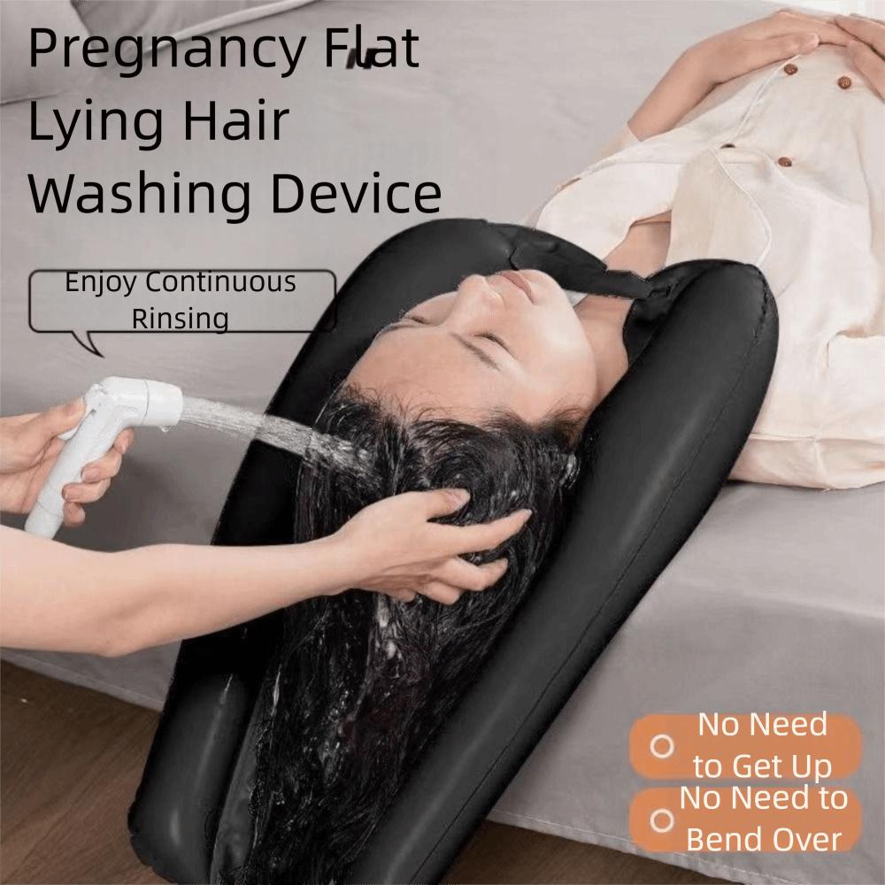 PVC Material Inflatable Shampoo Basin Quickly Inflate PVC Basin Shampoo Pad  Elderly People