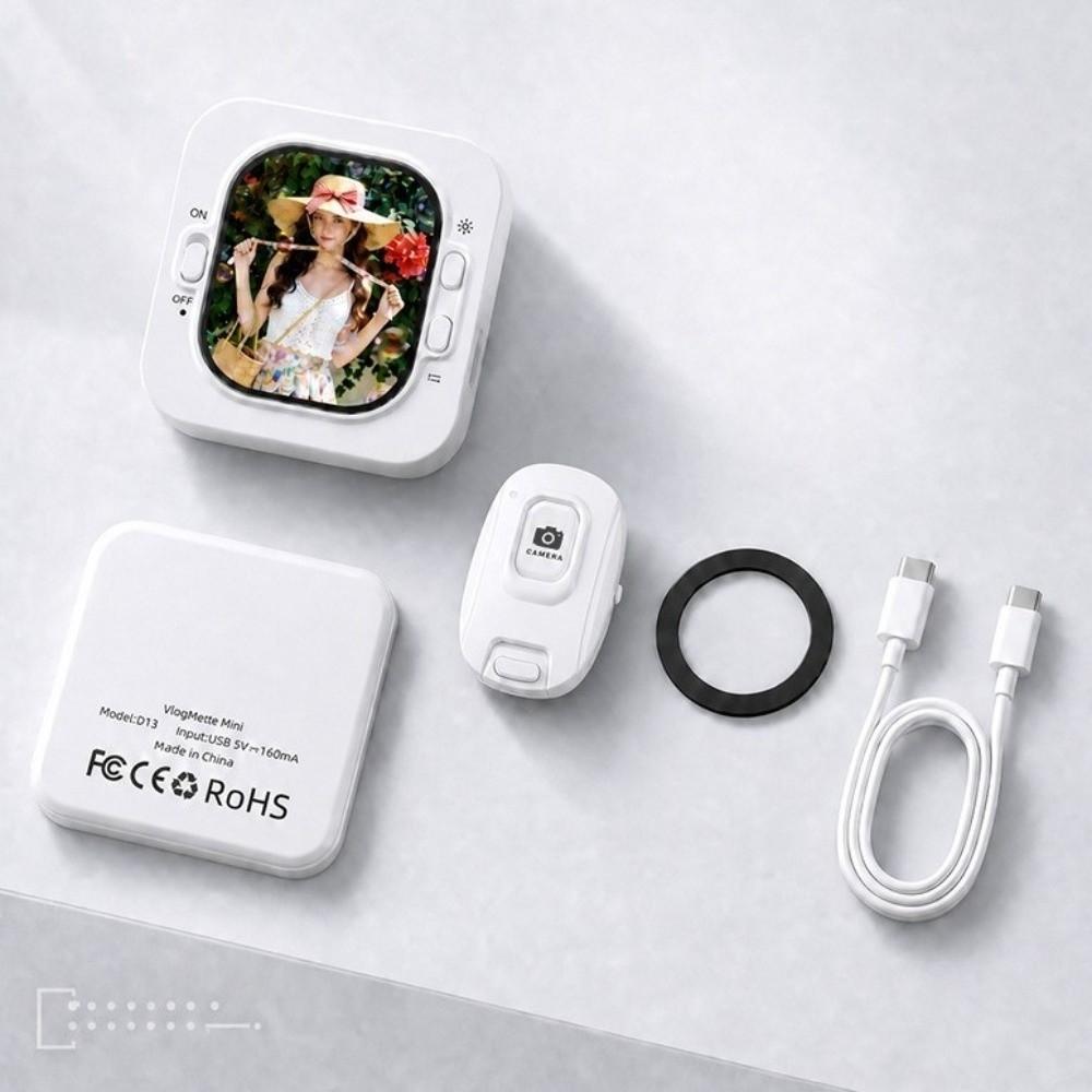 Magnetic Phone Selfie Monitor Wired Magnetic Phone Selfie Selfie Screen Phone Vlog
