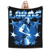Singer Lorde Blanket Fleece Decoration Multi-function Ultra-Soft Throw Blankets for Bed Travel Bedspreads