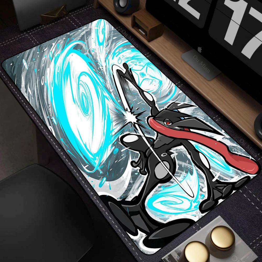 Large Kawaii Mouse Pad Laptop Non Slip Gaming Keyboard Mats Rug New Japan Anime P-pokemon Mousepad XL Gamer Cabinet elf Desk Mat