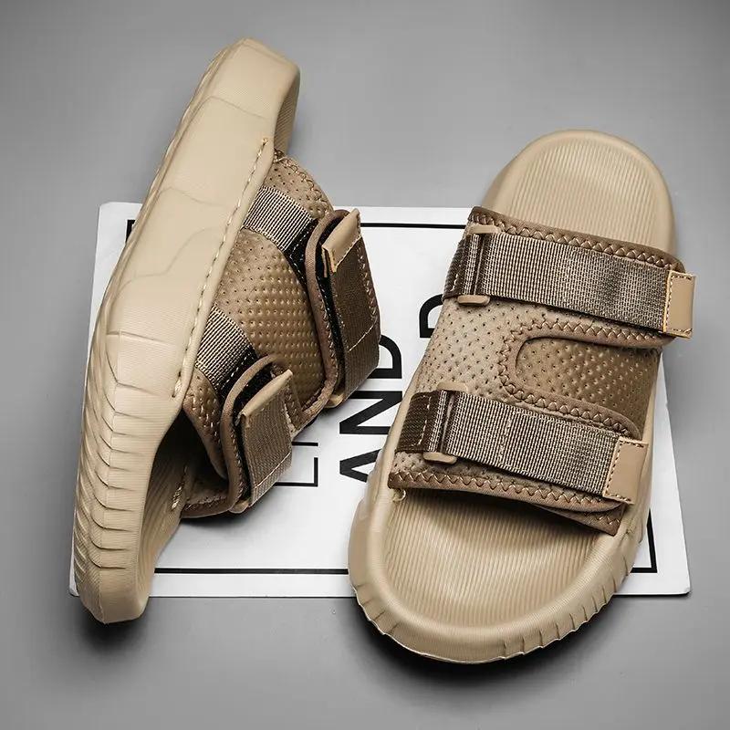 Fashion Eva Beach Men's Shoe Platform Slides Male Slipper 2025 Fashion Low Price Casual Y2k Adult Cheap Shoes Liquidation Trend Elegant
